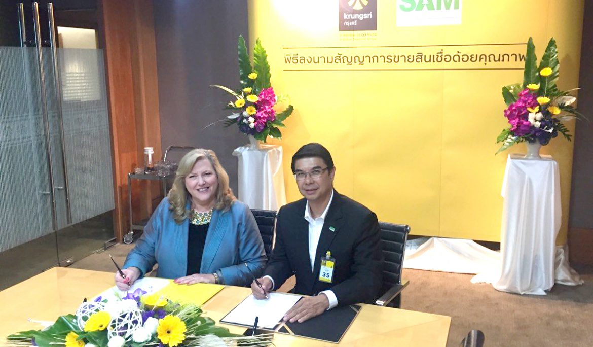 SAM ร่วมลงนาม BAY ขยายพอร์ตประมูล NPL กว่า 230 ล้านบาท