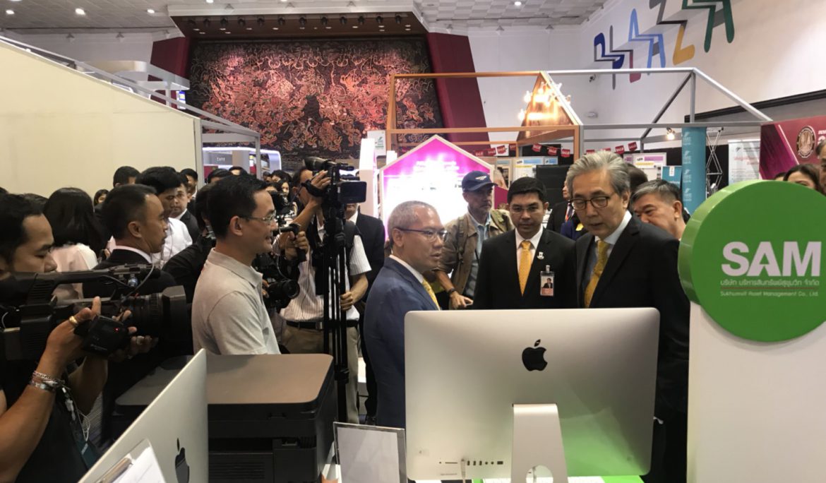 รองนายกรัฐมนตรี เยี่ยมบูธ SAM