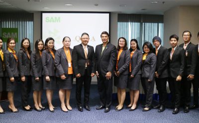 SAM ให้การต้อนรับคณะผู้บริหาร ธอส. ศึกษาดูงาน