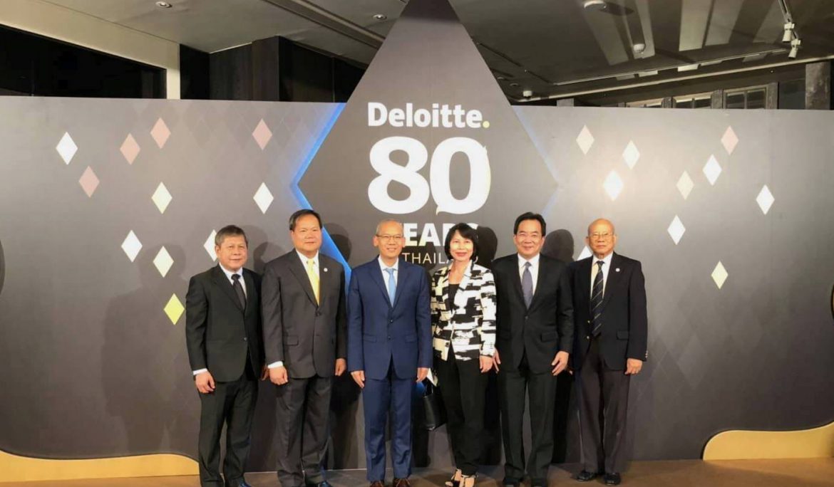 SAM แสดงความยินดี Deloitte in Thailand ครบรอบ 80 ปี