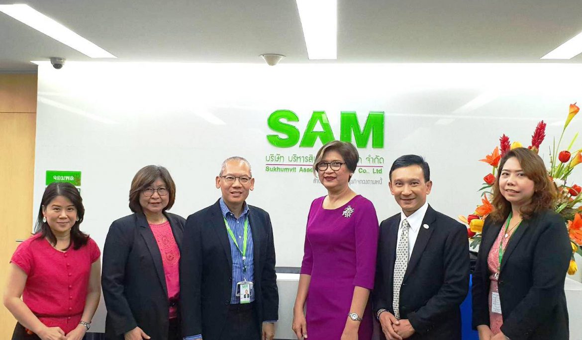 SAM ให้การต้อนรับ SMC ร่วมแสดงความยินดีกับผู้บริหารสูงสุดคนใหม่