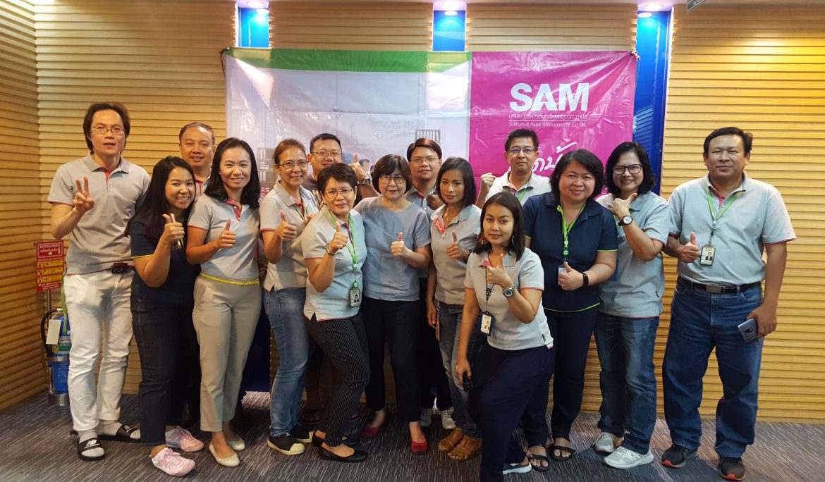 SAM จัดงานเปิดบ้านทำงานวันหยุดครั้งแรกของปี  ช่วยลูกค้าปรับหนี้ ได้ 44 ล้านบาท