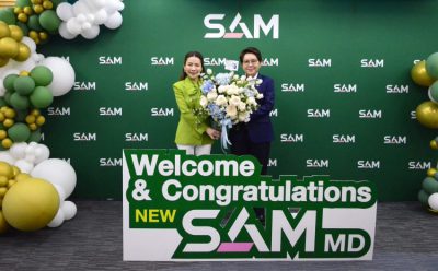 ผู้ช่วย รมต.อุตสาหกรรมร่วมแสดงความยินดีกรรมการผู้จัดการคนใหม่ SAM
