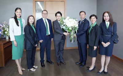 SAM เข้าแสดงความยินดี นายอนันต์ แก้วกำเนิด  เนื่องในโอกาสเข้าดำรงตำแหน่ง ผู้อำนวยการสำนักงบประมาณ